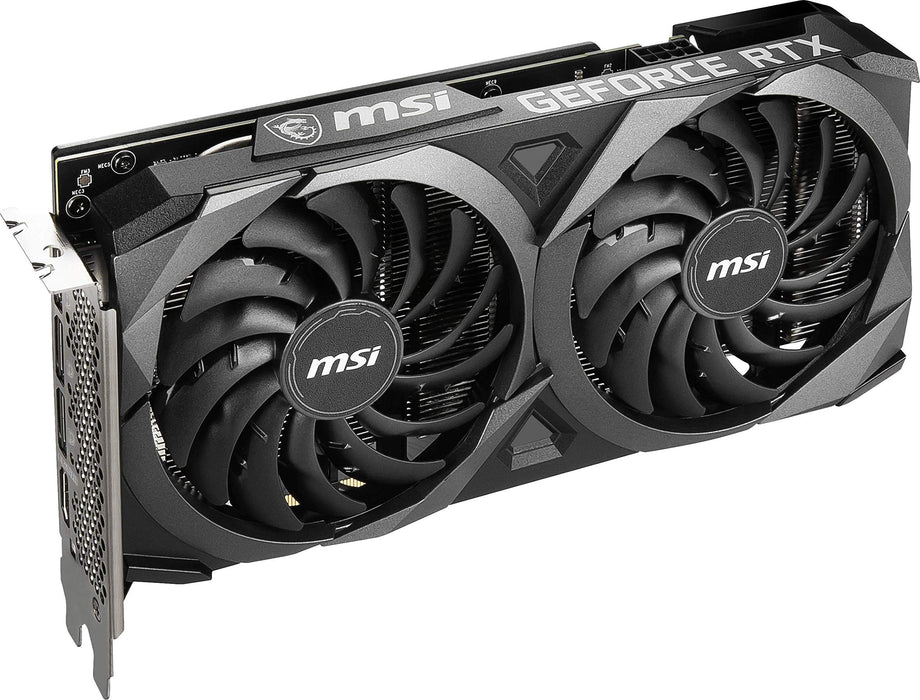 MSI NVIDIA GeForce 3050 VENTUS 2X 8G OC 8GB GDDR6 Graphics Card