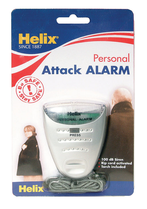 Best Value Helix Personal Attack Alarm with Torch 100db Siren