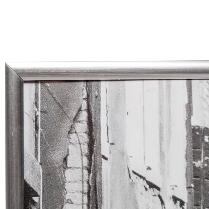 Best Value The Photo Album Company 21 x 30 cm A4 Poster/Photo Frame - Silver