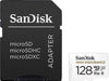 Best Value SanDisk High Endurance Video Monitoring Cards for Dashcams and Home Monitoring 128 GB MicroSDXC Card + SD Adapter, Up to 100 MB/s Read and 40 MB/s Write, Class 10, U3, V30, White