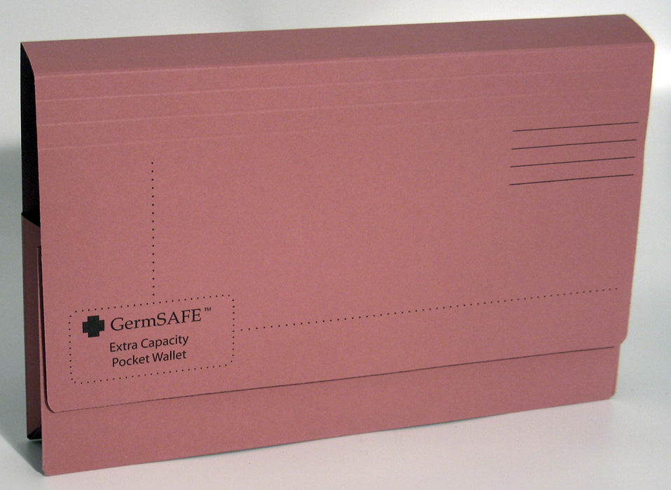 Best Value Exacompta Guildhall Probate Wallets, 315 gsm, Foolscap - Pink, Pack of 25