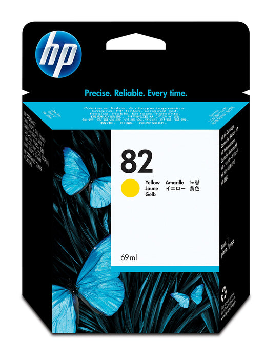 Best Value HP Original 82 Yellow Ink Cartridge (69 ml)