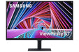 Samsung ViewFinity S7 S32A700NWP - S70A series - LED monitor - 32" - 3840 x 2160 4K @ 60 Hz - VA - 300 cd/m² - 2500:1 - 5 ms - HDMI, DisplayPort - black