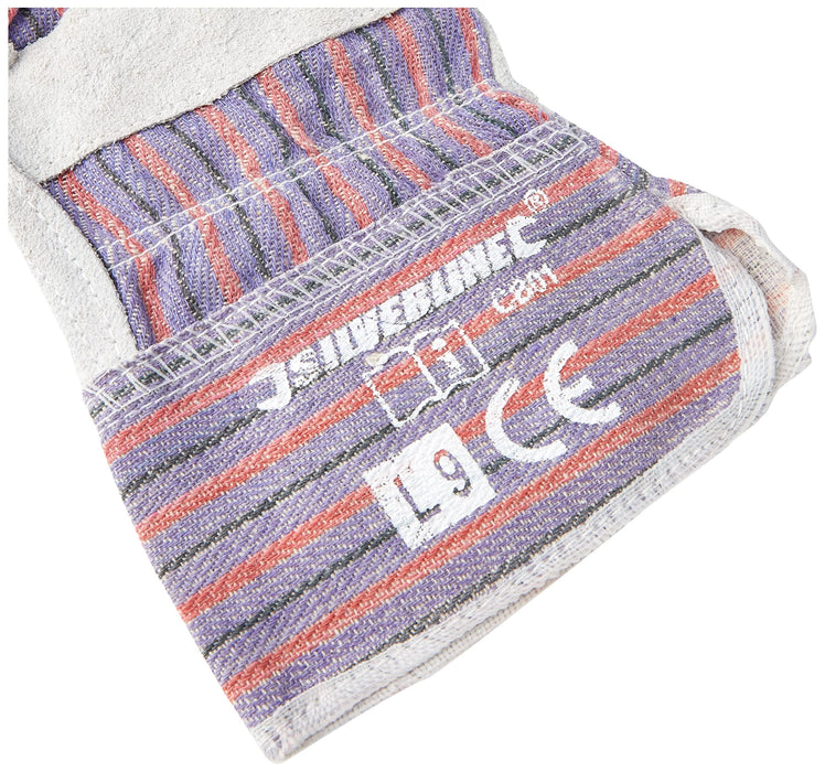 Silverline Standard Rigger Half Fleece Lined Gloves Pair 0803028