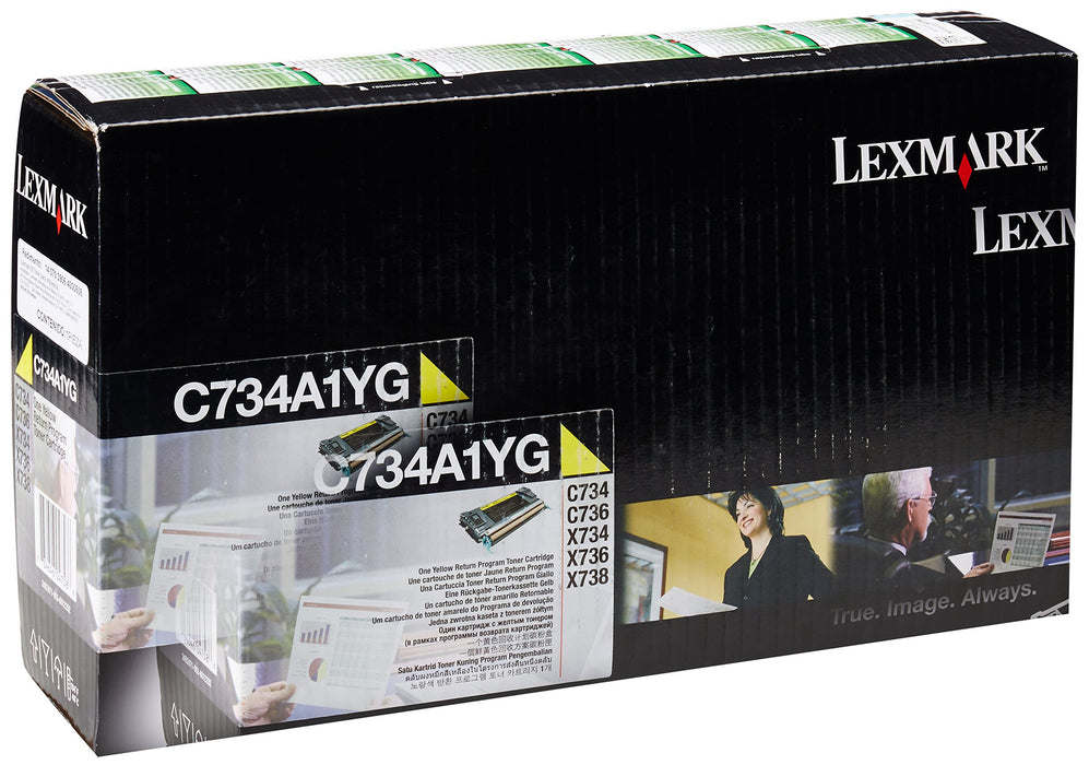 Best Value Lexmark - Toner cartridge - 1 x yellow - 6000 pages - LCCP, LRP