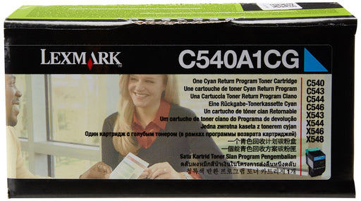 Best Value Lexmark C540n/C543dn/X543dn/C544/X544 Series Return Program Toner Cartridge - Cyan