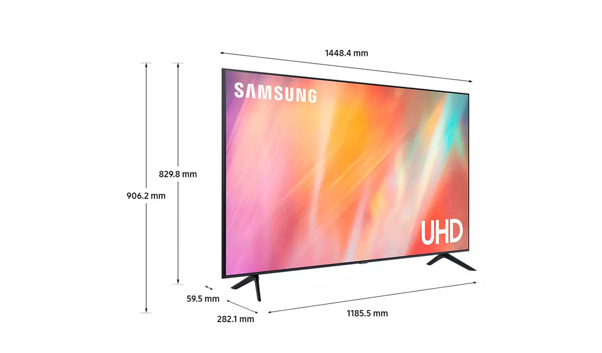 Samsung 65 Inch UE65AU7100 Smart 4K Crystal UHD HDR TV