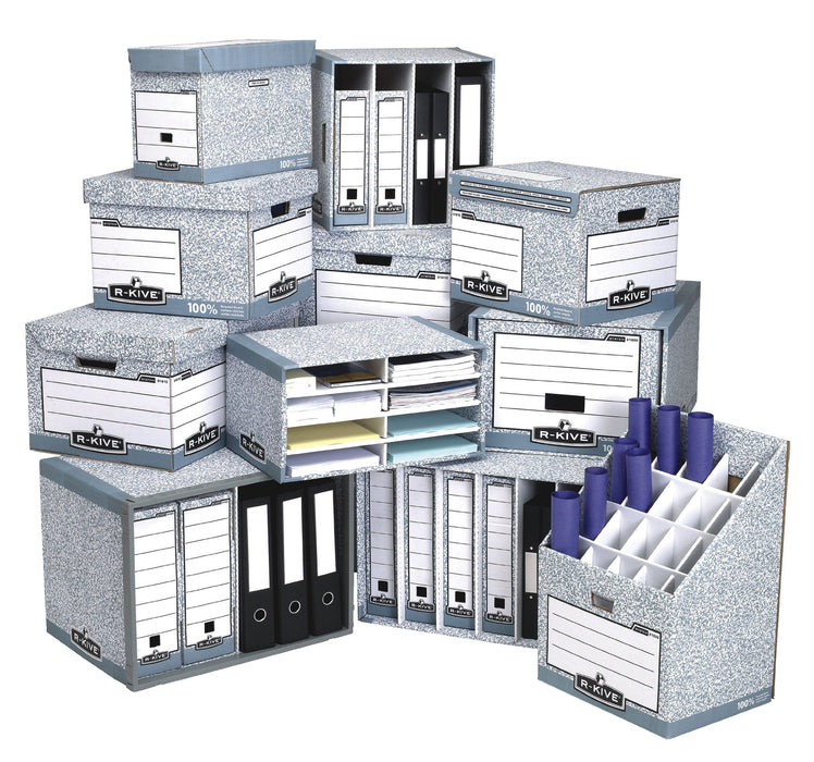 Best Value Bankers Box System Storage Drawer - Foolscap/Folio/Legal, Pack of 5