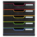 Exacompta Modulo A4 5 Drawer Black/Harlequin/Black 301914D