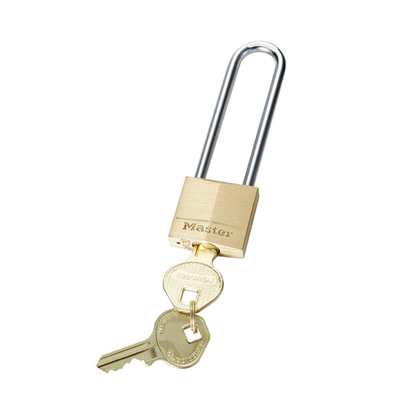 Master Lock 30mm Solid Brass Padlock 64mm Shackle 130EURDLJ