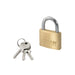 Master Lock Magnum Padlock 50mm Solid Brass with 2 Keys 40044