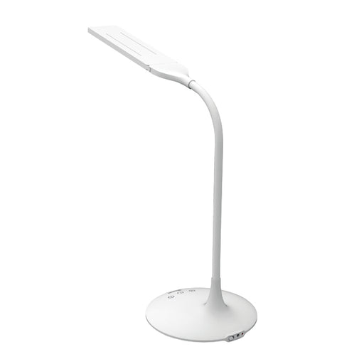 Alba Nomad Two Head Desk Lamp White LEDTWIN BC