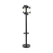 Alba Stan Coat Stand 350x350x1750mm Black PMSTAN3N