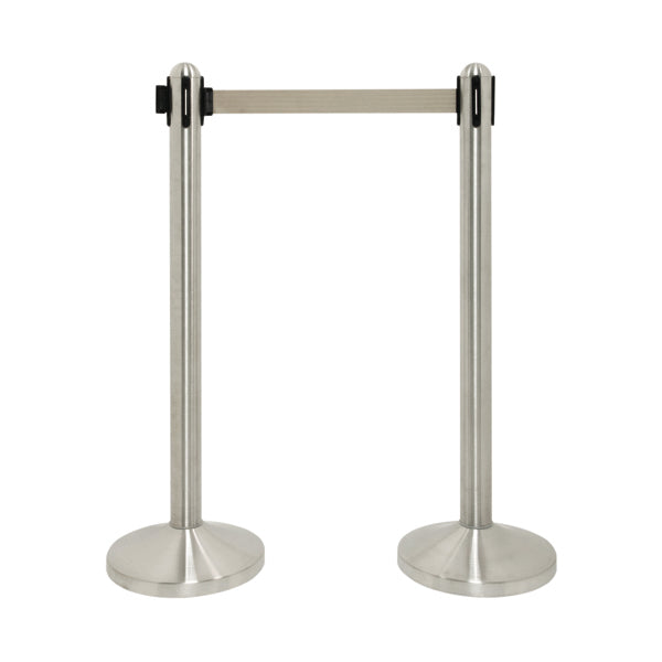 Economy Flexibarrier Stand Chrome VERC3BU