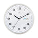 Acctim Supervisor Wall Clock 320mm Chrome/White 21027