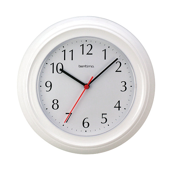 Acctim Wycombe Wall Clock White 21412