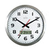 Acctim Meridian Radio Controlled Wall Clock Aluminium 74447