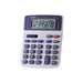 Aurora White/Blue 8-Digit Semi-Desk Calculator DT210