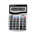 Aurora Grey/Black 12-Digit Desk Calculator (Dual power, solar powered with battery back up) DT303