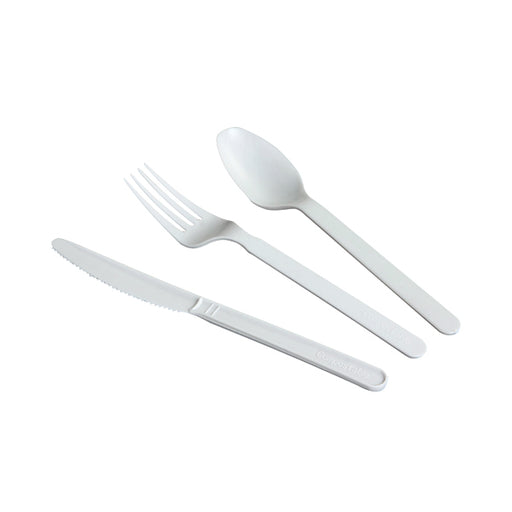 Biodegradable and Compostable CPLA Cutlery Spoon (Pack of 50) ZHGCPLA-S