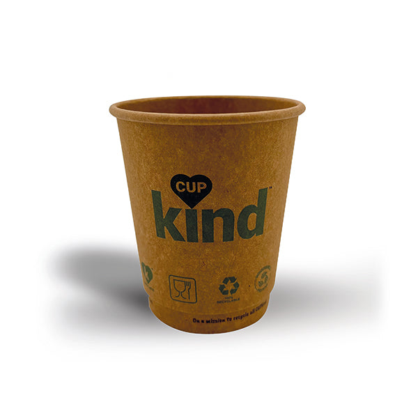 Cup Kind 8oz Paper Hot Cup FSC Mix 20x25 (Pack of 500) CKPF08DW