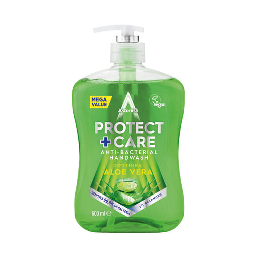 Astonish Anti Back Handwash 600ml Aloe Vera Green (Pack of 12) AST21183