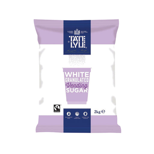 Tate & Lyle White Vending Sugar 2kg (Pack of 6) A00696PACK