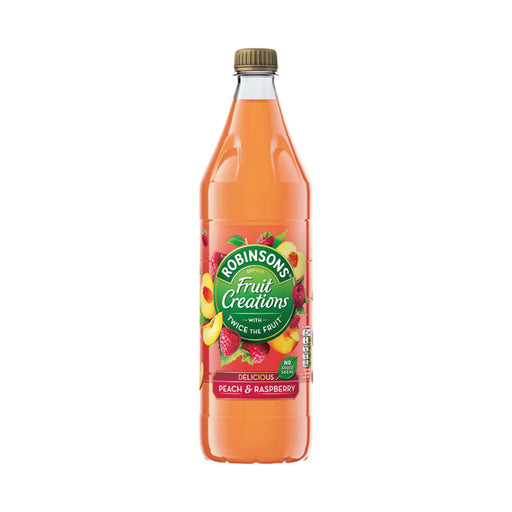 Robinsons Fruit Creations Peach and Raspberry 1L 0402121