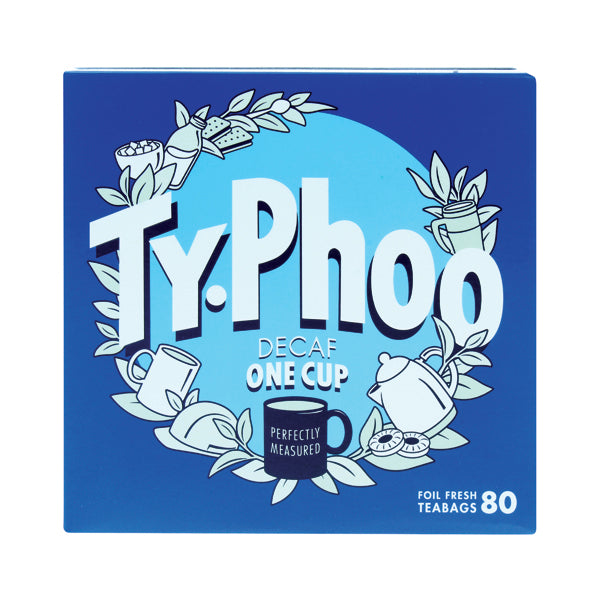 Typhoo Decaf Teabags (Pack of 80) A08107