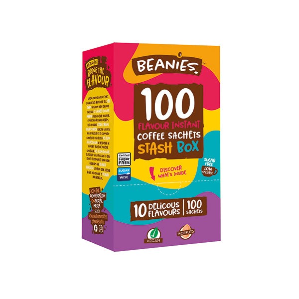 Beanies Coffee Stick Stash Variety Box (Pack of 100) FOBEA034