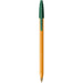 Best Value BIC Orange Original Fine Ballpoint Pens Fine Point (0.8 mm) - Green, Box of 20