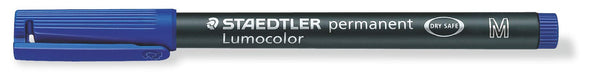 Best Value Staedtler Lumocolor Permanent Pen 317-3 Medium 1.0mm Line- Blue (Pack of 10)