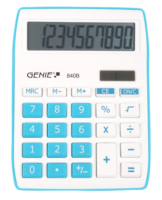 Best Value Genie 12260 Desktop Calculator - Blue