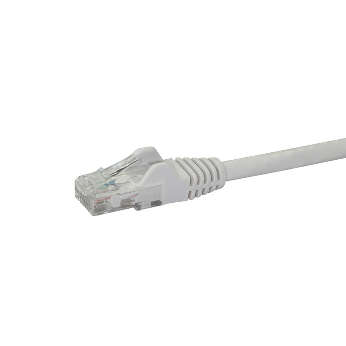 Best Value StarTech.com N6PATC2MWH Cat6 Patch Cable with Snagless RJ45 Connectors - 2m, White