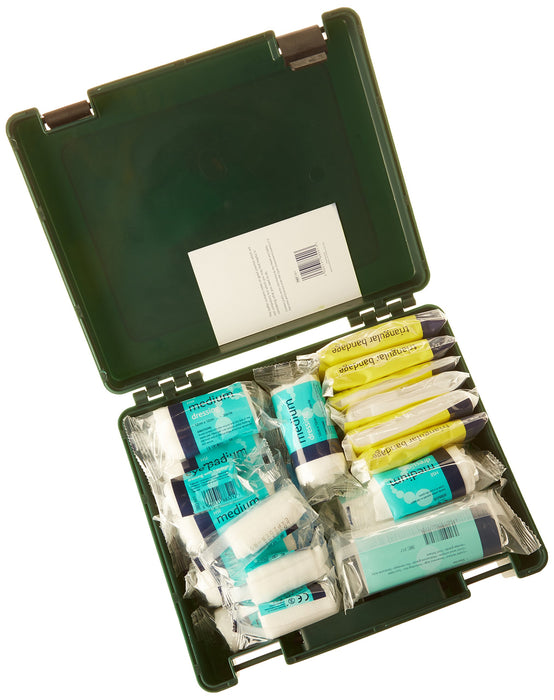 Best Value Reliance Medical HSE 20 Person Workplace Green First Aid Kit Box for Ref 103