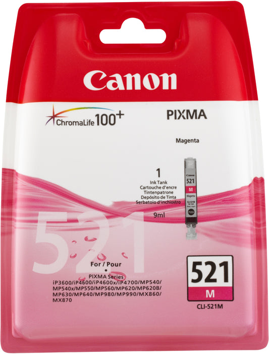 Best Value Canon CLI 521M - Ink tank - 1 x magenta