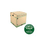 Fellowes Bankers Box Moving Box Large Brown Green (Pack of 5) 6205301