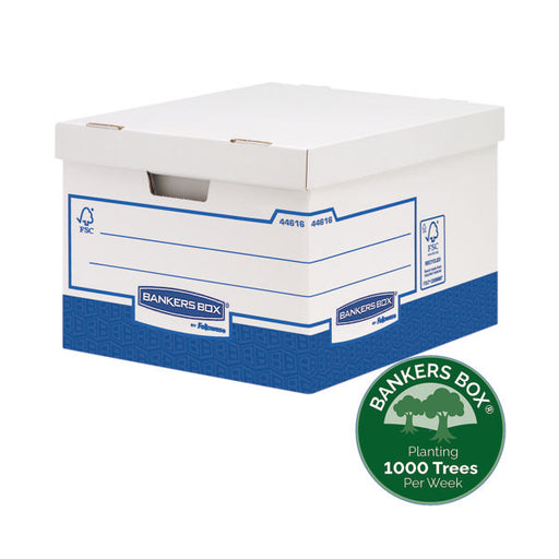 Fellowes Basics Storage Box Heavy Duty Large (Pack of 10) 4461601