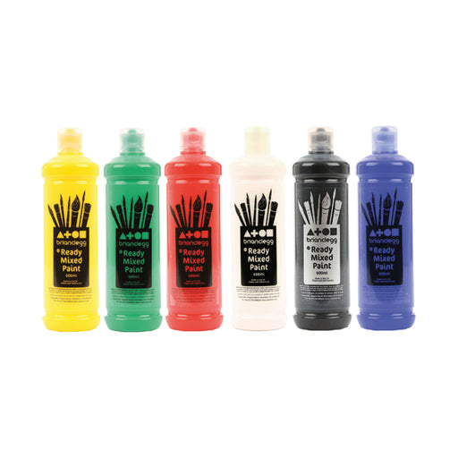 Brian Clegg Ready Mix Paint 600ml Assorted (Pack of 6)AR81A6