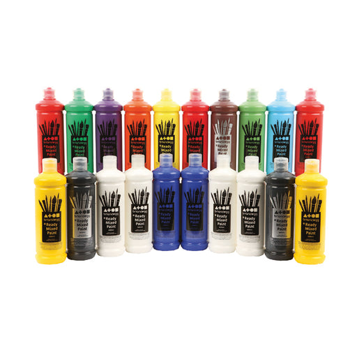 Brian Clegg Ready Mix Paint 600ml Assorted (Pack of 20) AR81A20