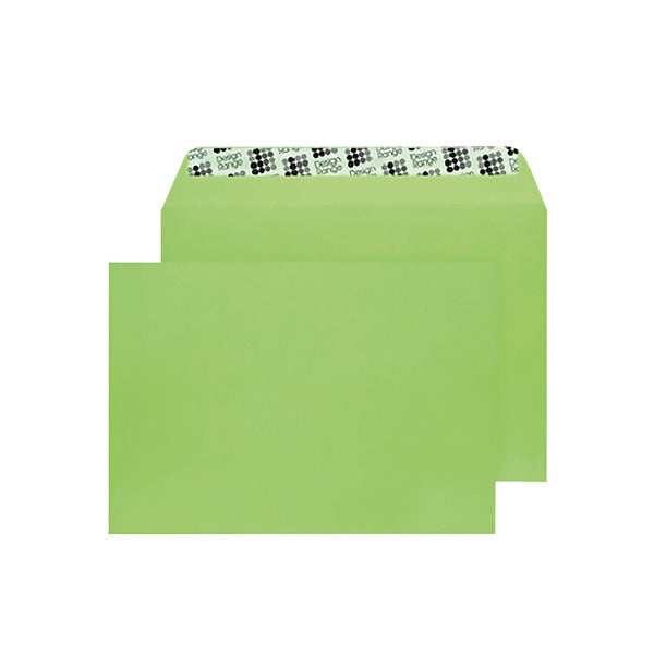 C5 Wallet Envelope Peel and Seal 120gsm Lime Green (Pack of 250) BLK93018