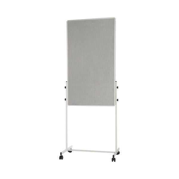 Bi-Office White Portable Duo Board and Flipchart Easel EA4724075