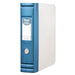 Hermes Heavy Duty 80mm 2D-Ring Polypropylene Box File A4 Blue 8.BA4.007