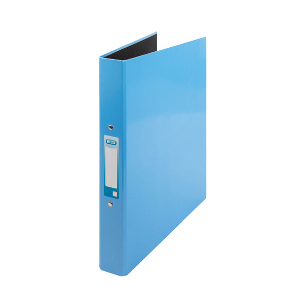 Elba 25mm 2 O-Ring Binder Laminated A4 Plus Light Blue 400132436