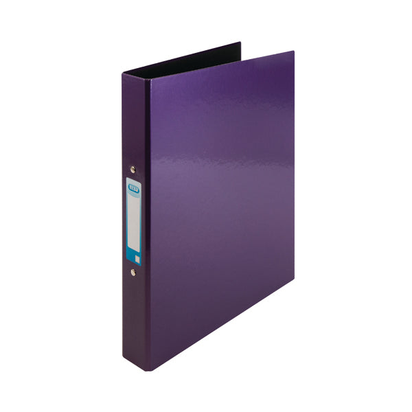 Elba 25mm 2 O-Ring Binder Laminated A4 Plus Purple 400017758