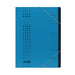 Elba Chic Heavyweight Organiser File 7 Part A4 Blue 400002020