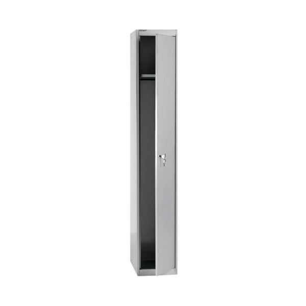 Bisley 1 Door Locker 305x305x1802mm Goose Grey CLK121 GOOSE