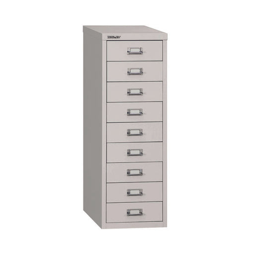 Bisley 9 Multidrawer Cabinet A4 290x420x860mm Grey H399NL-073