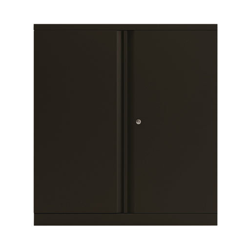 Bisley 2 Door Cupboard Empty 914x470x1000mm Black KF78711