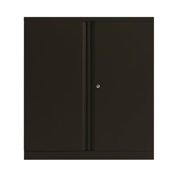 Bisley 2 Door Cupboard Empty 914x470x1000mm Black KF78711